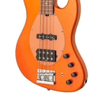 Sadowsky MetroExpress 21-Fret Vintage M/J Bass, Morado Fingerboard, 4-String - Solid Candy Apple Orange Metallic High Polish image 4