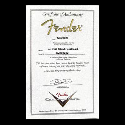 Fender Custom Shop 1959 Stratocaster RI Limited Edition HSS Relic - Daphne Blue Metallic-Blue image 7