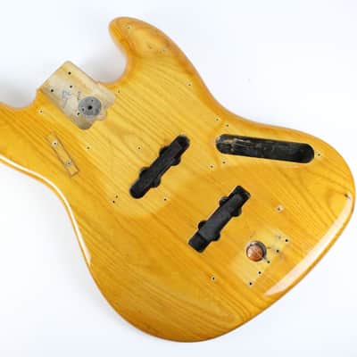 1978 Vintage Fender Jazz Bass Flamey Swamp Ash BODY ~MINTY~ USA 1979 1980 1981 1970s-1980s image 9