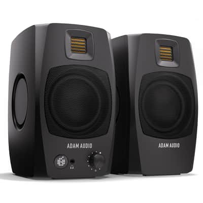 ADAM Audio D3V Active Desktop Monitor - Black, Pair image 2