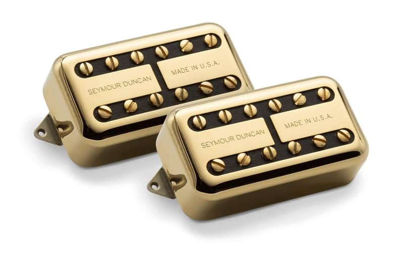 Seymour Duncan Psyclone HB Humbucker-Sized Filtertron Style Pickup Set - Gold image 1