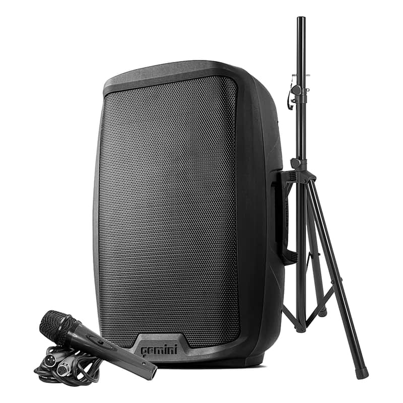 AS-2115BT-PK: 2000 Watt 15” Active Bluetooth® Loudspeaker with Stand image 1