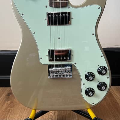 Fender Chris Shiflett Telecaster Deluxe Electric Guitar & Case 2021 - Shoreline Gold image 1