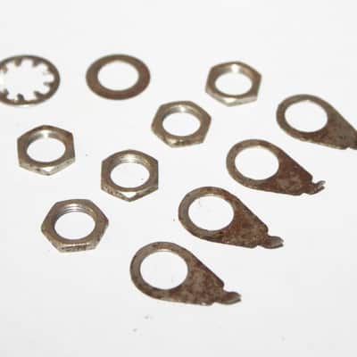 Vintage 1970's Gibson Switch Knob Pointers Nuts Les Paul ES SG 1960's image 3