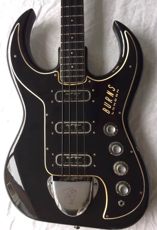 BURNS Black Bison Bass 1964 Black image 1