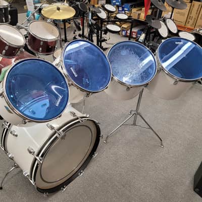 Ludwig Vintage 5-Piece Shell Pack with Concert Tom's 24/13/14/15/16 1970s - White image 2