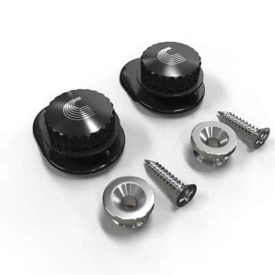 D'Addario #PW-SLS-02 - Universal Strap Lock System - Nickel image 1