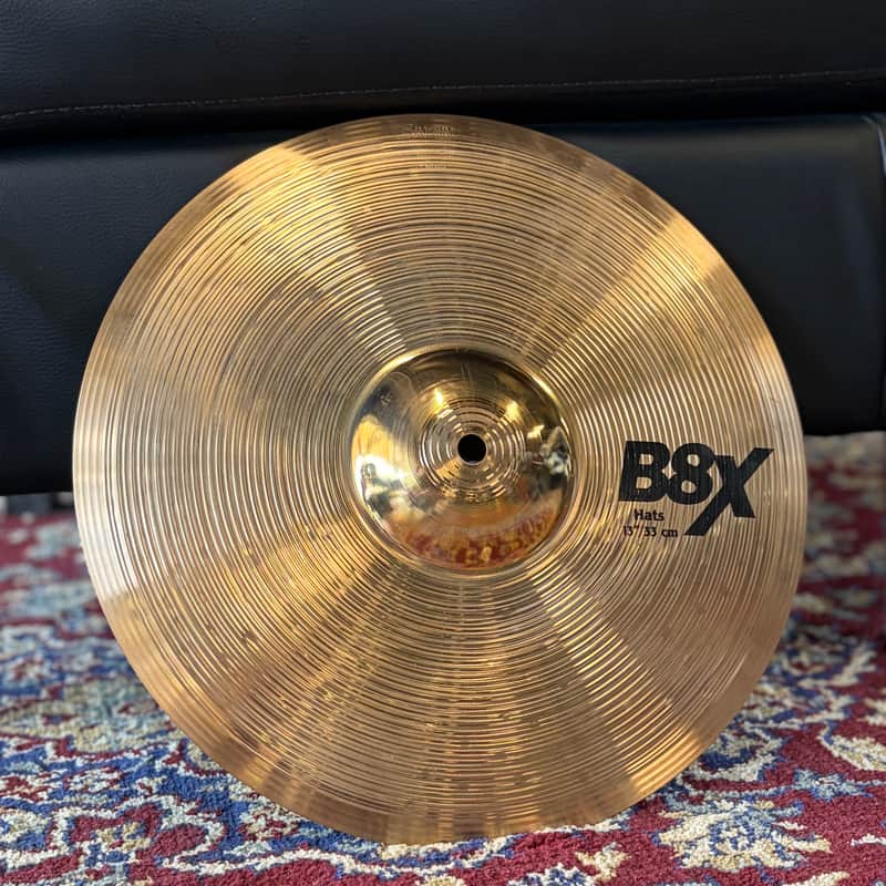 Sabian B8X Hi-Hat Top Cymbal Only - 13", Used image 1
