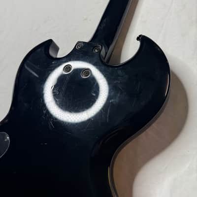 Brownsville New York Bat Electric Bass Guitar 2000s - Hot Rod Flame Graphic image 22