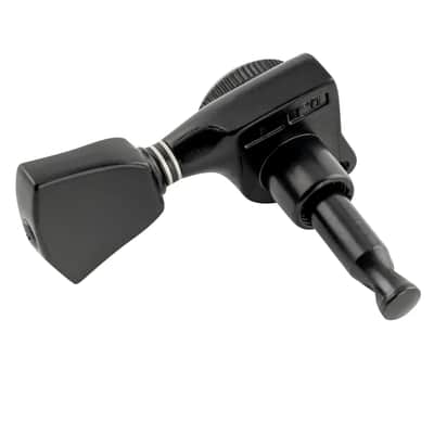 Brio 3x3 Locking Tuners 18:1 Ratio • Full Sealed Locking Machine Heads - Black image 4