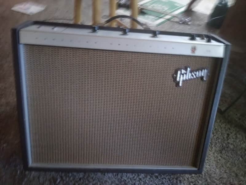 Gibson Hercules Bass Amp Early  60s - brown image 1