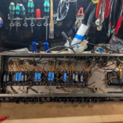Fender Vibroverb 2-Channel 40-Watt 1x15" Guitar Combo 1963 - 1964 - Black Panel w/ JBL image 13