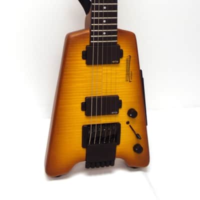 Steinberger Synapse SS-2F Custom Electric Guitar - Trans Amber image 2