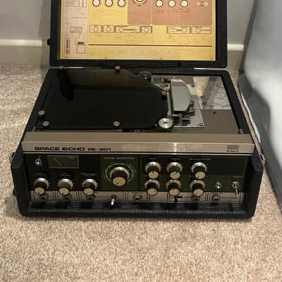 Roland RE-201 Space Echo Tape Delay / Reverb 1974 - 1988 - Black, 100V Japan