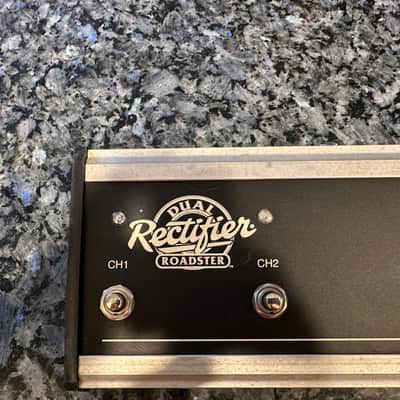 Mesa Boogie Roadster Dual Rectifier amp 8-button footswitch, 2000s - Black image 2