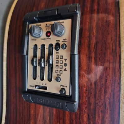 Used 2024 Zager ZAD900CE AURA Pro Series Acoustic-Electric Guitar - Vintage Cherry Sunburst w/ Zager Case image 15