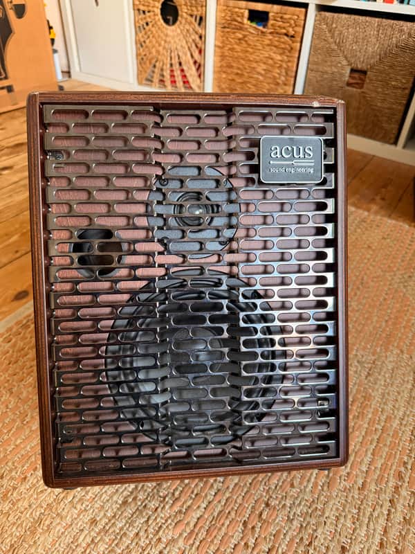 ACUS One ForStrings 6T 130W Acoustic Guitar Amp – Natural Wood – Fully Working image 1