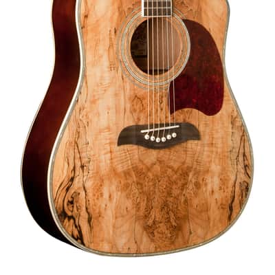 Oscar Schmidt OG2CE-SM | Deep Dreadnought Cutaway w/ Electronics, Spalted Maple. New with Full Warranty! image 1