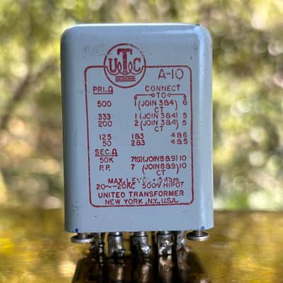 Pair of UTC A 26 Transformers For Fairchild 660 and Universal