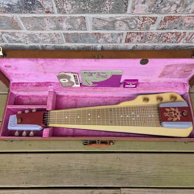 Vintage 1951 Gibson Ultratone Lap Steel Electric Guitar w/ Original Geib Hardshell Case, Hang Tag! image 2
