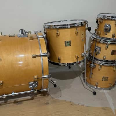Yamaha Maple custom Natural Blonde Gloss VIDEO 22,16,14,12,10 image 1