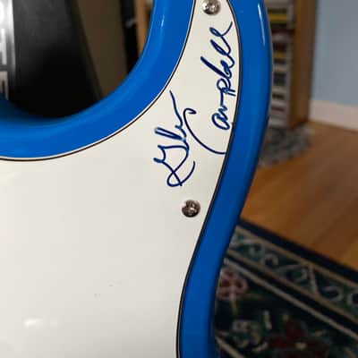 Strat-style guitar/Glen Campbell signed pick guard image 5
