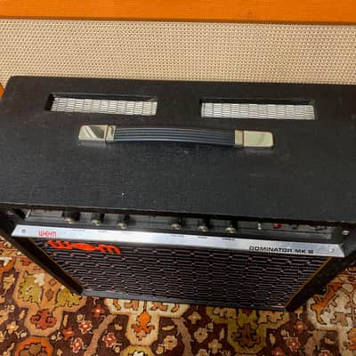 Vintage 1970s WEM Watkins Dominator MK3 MKIII 1x12 Valve Guitar Amplifier Combo image 7