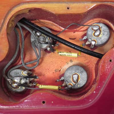 1974 Gibson Les Paul Deluxe - Cherry Sunburst - Rare Two Piece Top - Mahogany Neck image 18