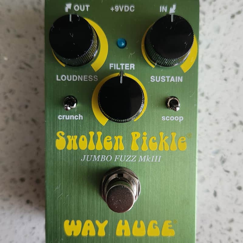 Way Huge WM41 Smalls Swollen Pickle Fuzz MkIII 2020 - Present - Green image 1