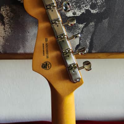 Fender Noventa Stratocaster Surf Green - immaculate image 5