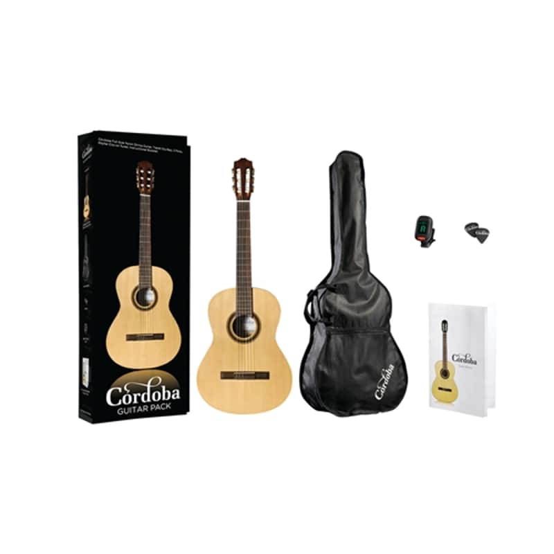 CORDOBA CP100 Nylon String Guitar Pack