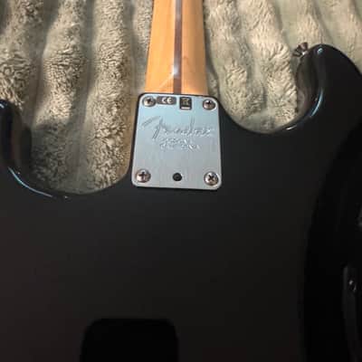 Fender American Standard Stratocaster HSS with Maple Fretboard 2008 - 2015 Black image 5