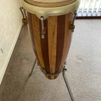 ASBA Tall bongo drums 1980’s - Wood image 7