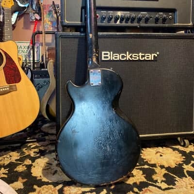 Gibson Sonex Paul Stanley Tribute USA  1980 Rhinestone Sparkle Silver Diamond Blue image 6