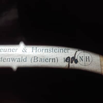 Neuner & Hornsteiner Violin 1906 image 8