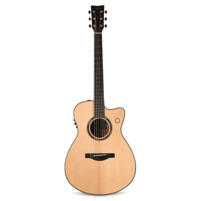Yamaha TAS3 C TransAcoustic Concert Acoustic Electric Guitar w/ Built-In Looper & Effects Natural image 4