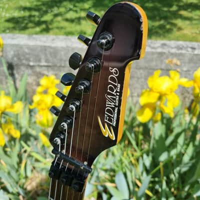 ESP Edwards Superstrat Daita Shiam Artist model - japan, floyd rose image 2