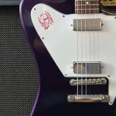 Gibson '65 Non-Reverse Firebird V Custom Shop VOS Stop Bar 2023 - Candy Apple Purple image 9