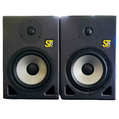 KRK ST6 2-WAY PASSIVE STUDIO MONITOR PAIR image 1
