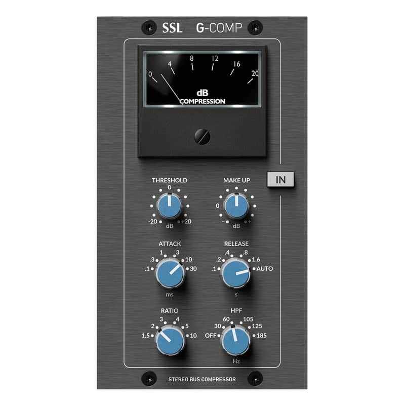 SSL G-Comp 500 Series Single-Channel Stereo Bus Compressor Module image 1
