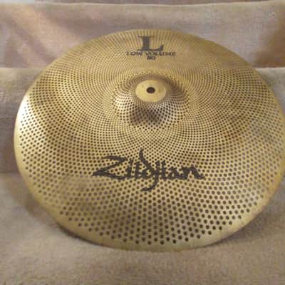 Zildjian L80 Low Volume 18 inch ride/crash cymbal top quality excellent condition image 3