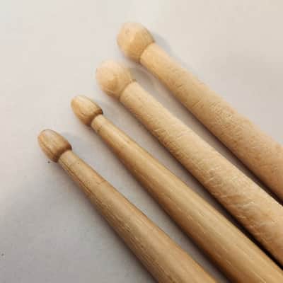 Vic Firth American Classic 5A Hickory Wood Tip Drum Sticks -PLUS Zildjian ROCK Sticks image 3