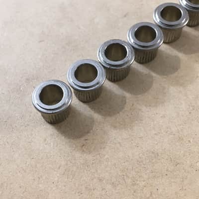 Kluson Deluxe Vintage Reissue 9mm Guitar Tuner Bushings Custom Aged Nickel Set #3 image 2