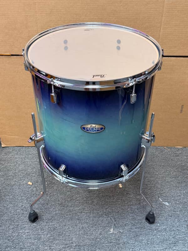 Pearl Decade Maple 16" x 16" Floor Tom w/ Legs in Faded Glory (#221) – Open Box / Brand New image 1