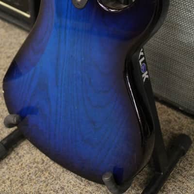 1991 G&L  SB-1 Left Handed Blueburst image 8