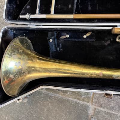 Bach Mercedez trigger trombone. With case and mouthpiece. USA image 4