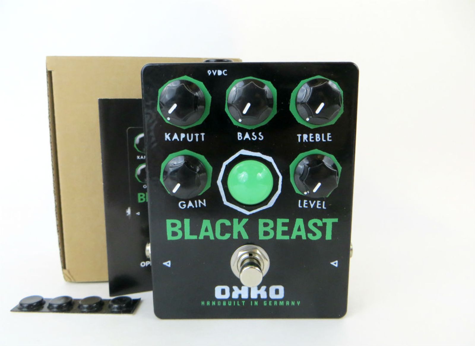 OKKO BLACK BEAST ファズ　ディストーション OKKO Black Beast Fuzz Distortion | Reverb