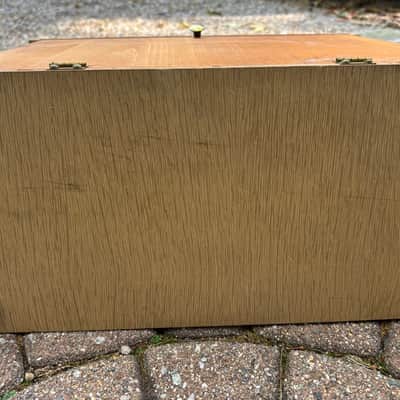 1950’s Blonde Mid-Century Utah DB-12 12" Inch Speaker Intercom Cab Box Guitar Amp image 8