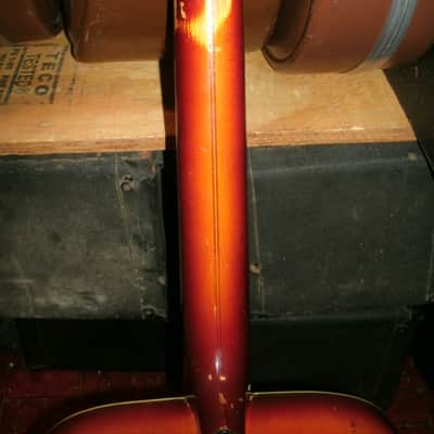 1947-51 Kay 17" Archtop guitar cherry sunburst DeArmond pickup image 6