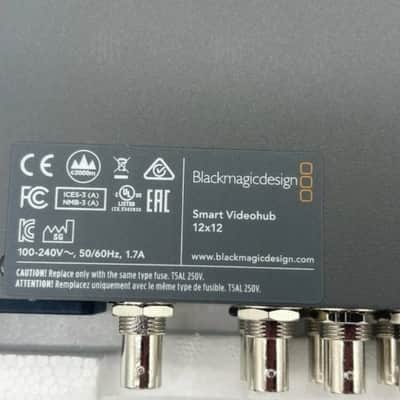 Blackmagic Design Smart Video Hub 12 x 12 SD, HD and Ultra HD 6G-SDI router image 3